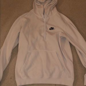 White Nike Hoodie